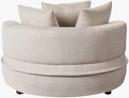 Valence VEC-001 26"H x 52"W x 52"D Accent Chair- back view