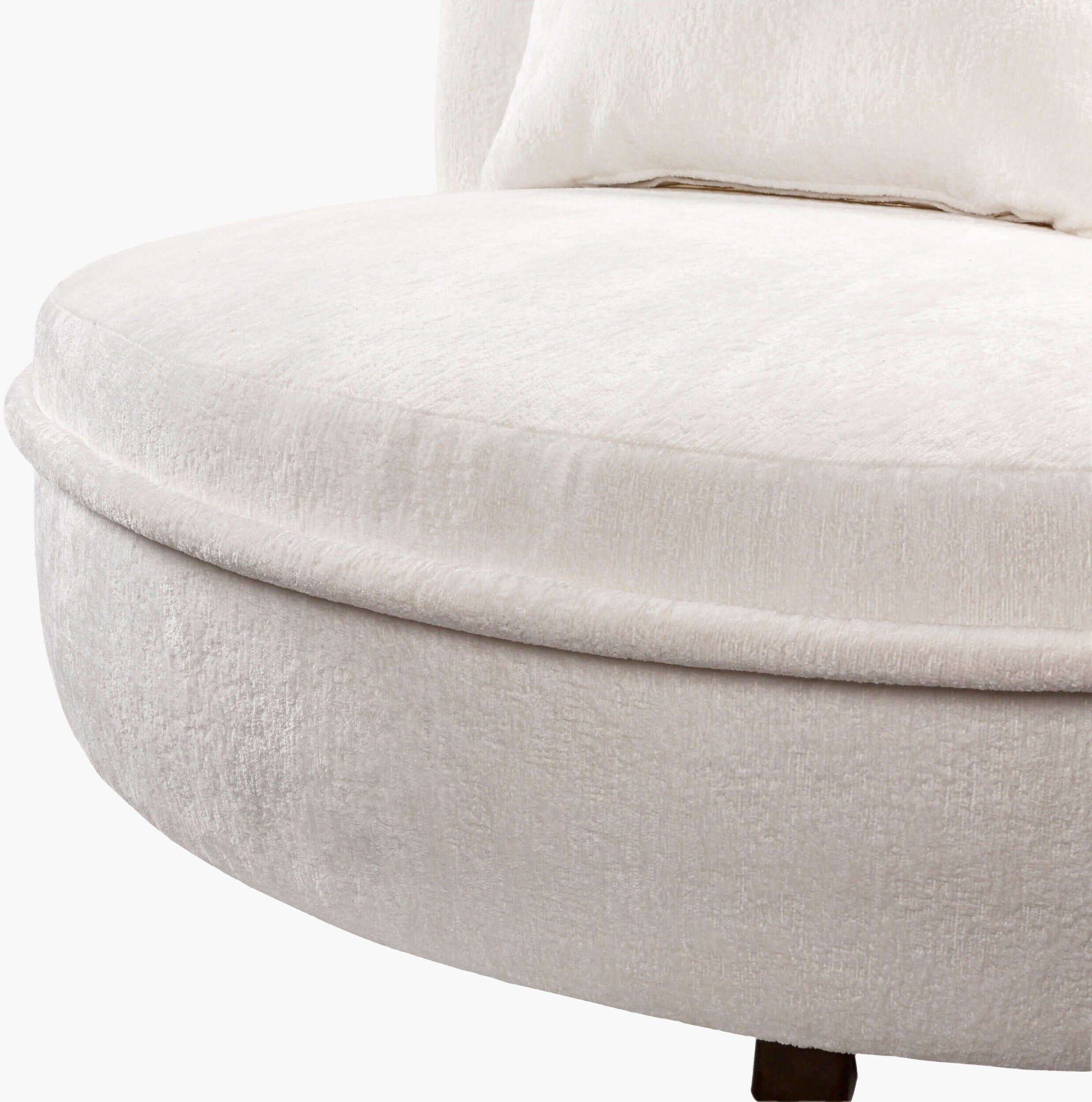 Valence VEC-003 26"H x 52"W x 52"D Accent Chair- zoomed in front view